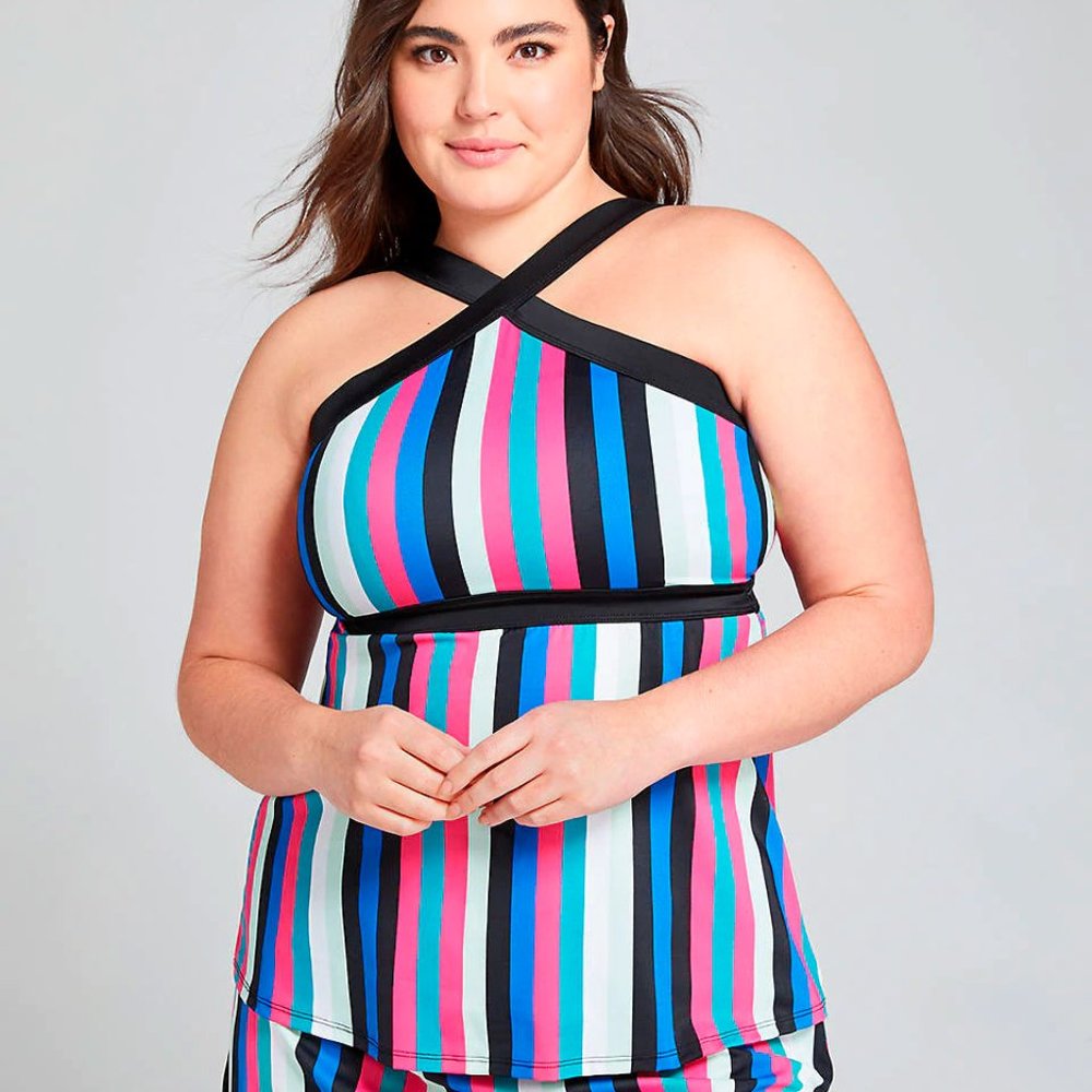 Lane Bryant Tankini Top and Bottom